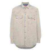 Casual Shirts Diesel , Beige , Heren