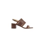 High Heel Sandals Tod's , Brown , Dames