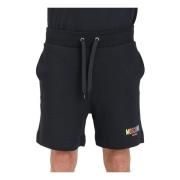 Casual Shorts Moschino , Black , Heren