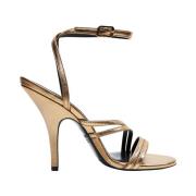 High Heel Sandals Patrizia Pepe , Yellow , Dames