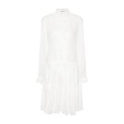 Shirt Dresses Ermanno Scervino , White , Dames