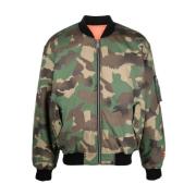 Canvas Bomber Jacks Heron Preston , Green , Heren