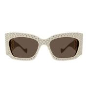 Sunglasses Gucci , Beige , Dames