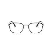 Black Silver Eyewear Frames Ray-Ban , Black , Dames