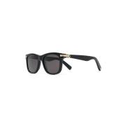 Ct0396S 001 Sunglasses Cartier , Black , Heren
