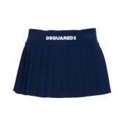 Short Skirts Dsquared2 , Blue , Dames