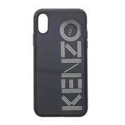 Zwart Neon Hoesje voor iPhone X/Xs Kenzo , Black , Heren