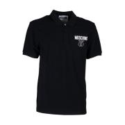 Polo Shirts Moschino , Black , Heren