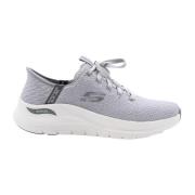 Stijlvolle Herensneaker Skechers , Gray , Heren