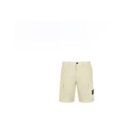 Casual Shorts Stone Island , Beige , Heren