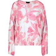 Bloemen Blouse Monari , Pink , Dames