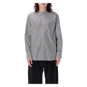 Gestreepte Oversized Shirt Studio Nicholson , Multicolor , Heren