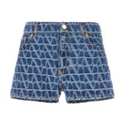 Shorts Valentino Garavani , Blue , Dames