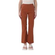 Wide Trousers Liviana Conti , Brown , Dames