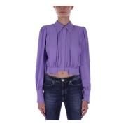 Shirts Elisabetta Franchi , Purple , Dames