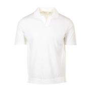 Witte Skipper Polo T-shirts Filippo De Laurentiis , White , Heren