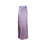 Trendy Maxi Skirts Erika Cavallini , Purple , Dames