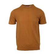 Rasato T-shirt en Polo Collectie Daniele Fiesoli , Brown , Heren