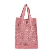 Evalu Gehaakte Handtas Skall Studio , Pink , Dames