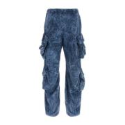 Tapered Trousers Diesel , Blue , Heren