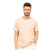 T-Shirts Hugo Boss , Pink , Heren
