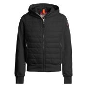 Caelie Gewatteerde Zwarte Jassen Parajumpers , Black , Dames