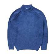 Round-neck Knitwear La Paz , Blue , Heren