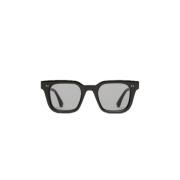 Rechthoekige zonnebril met fotochromische lenzen CHiMi , Black , Dames