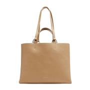 Tote Bags Coccinelle , Beige , Dames