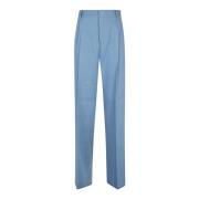 Wide Trousers Saulina , Blue , Dames