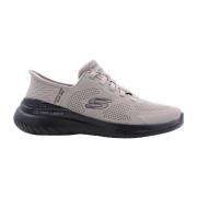 Stijlvolle Herensneaker voor Casual Outfits Skechers , Gray , Heren