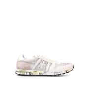 Witte Leren Sneakers Premiata , Multicolor , Heren