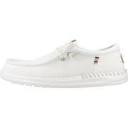 Laced Shoes Hey Dude , White , Heren