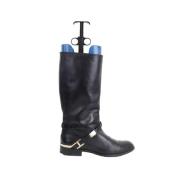 Pre-owned Leather boots Dior Vintage , Black , Dames