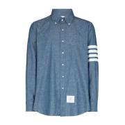Casual Shirts Thom Browne , Blue , Heren