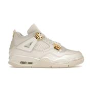 Retro Metallic Gold Sneakers Jordan , White , Dames