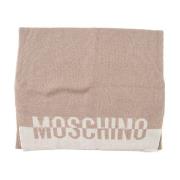 Scarf Moschino , Beige , Dames