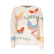 Katoen Zingaro Sweater Max Mara Weekend , Beige , Dames