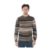 Pink Floyd Sweater Pullover Daniele Alessandrini , Brown , Heren