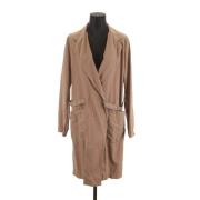 Pre-owned Cotton outerwear Maison Margiela Pre-owned , Brown , Dames