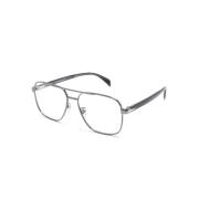 Grijze Optische Frame Bril Eyewear by David Beckham , Gray , Heren