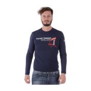 Sweatshirts Emporio Armani EA7 , Blue , Heren