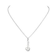 Pre-owned White Gold necklaces Chanel Vintage , Gray , Dames