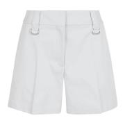 Tapered Trousers Off White , White , Dames