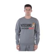 Capuchontrui Moschino , Gray , Heren