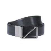 Belts Ermenegildo Zegna , Black , Heren