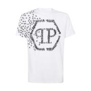 T-Shirts Philipp Plein , White , Heren