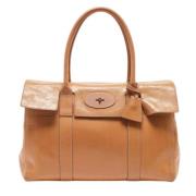 Pre-owned Leather handbags Mulberry Pre-owned , Beige , Dames