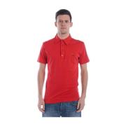 Polo Shirts Daniele Alessandrini , Red , Heren