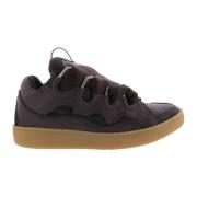 Heren Curb Sneaker Bruin Lanvin , Brown , Heren